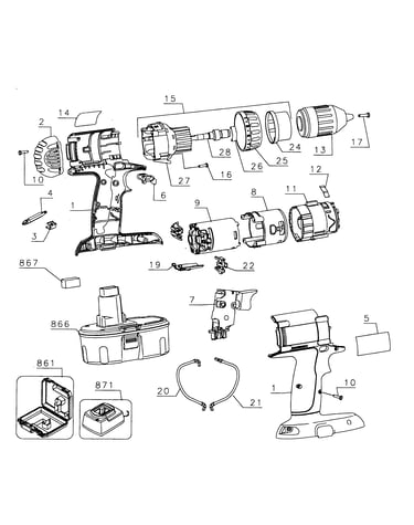 Drill assy