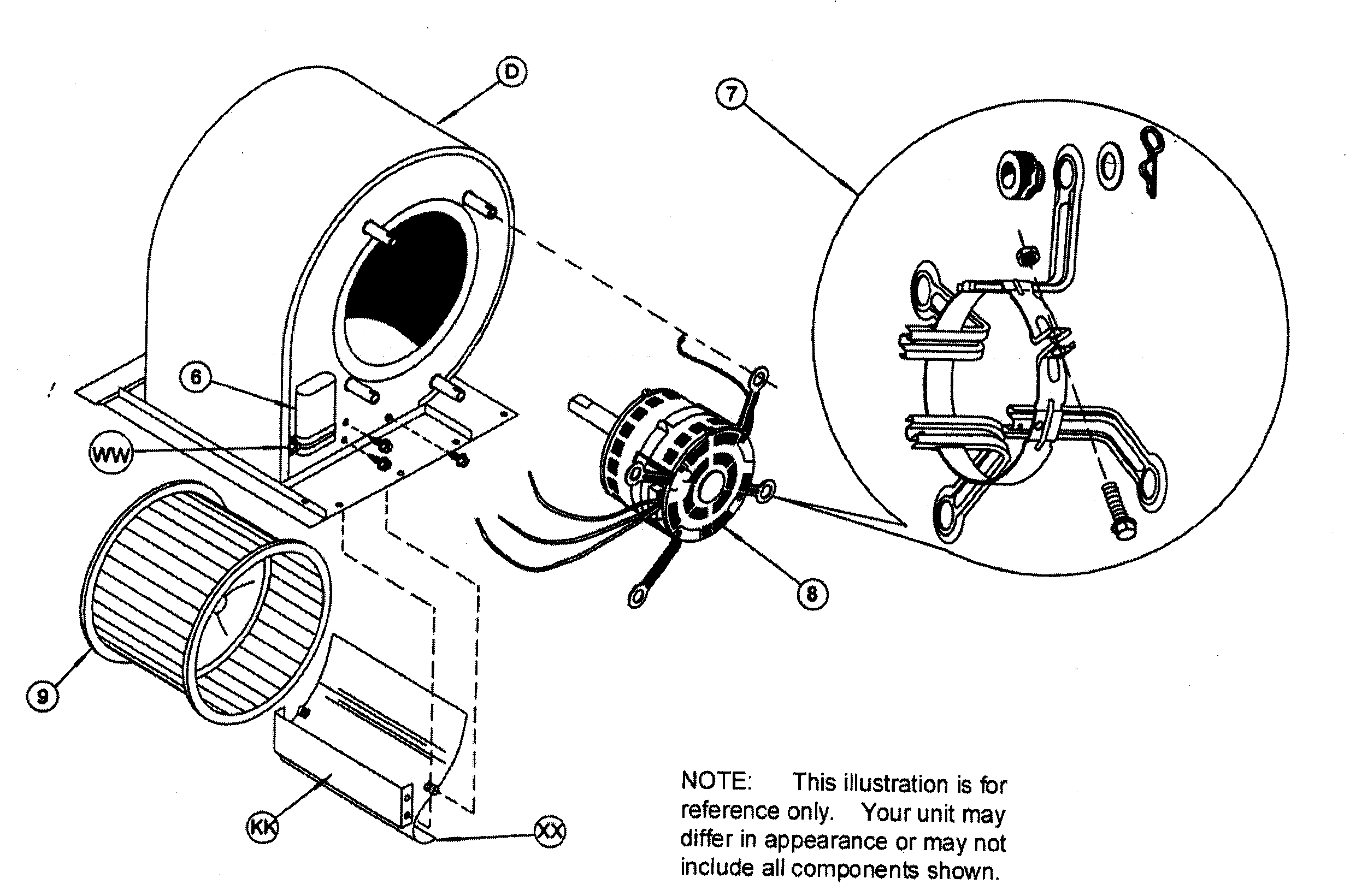 Blower assy