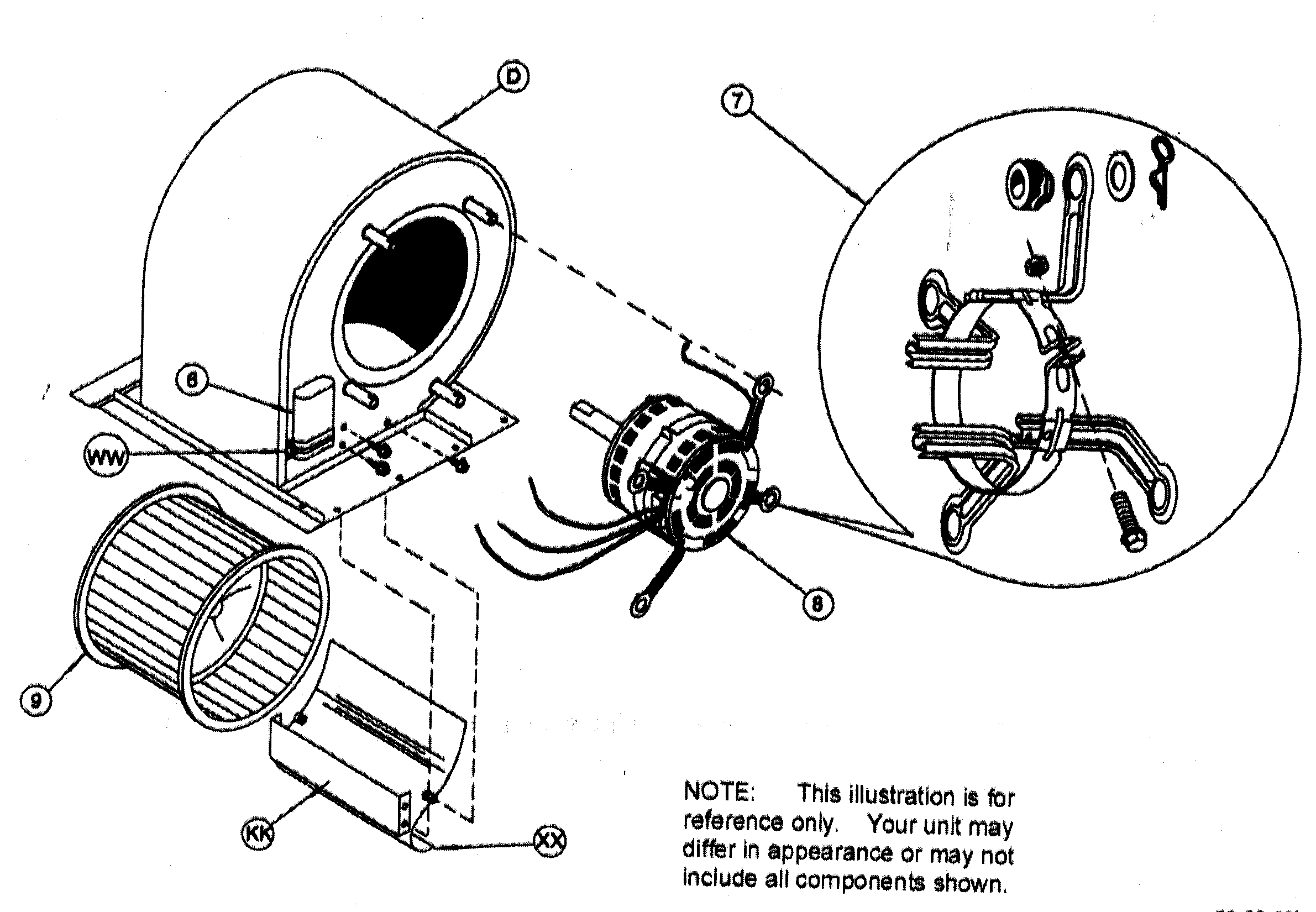 Blower assy