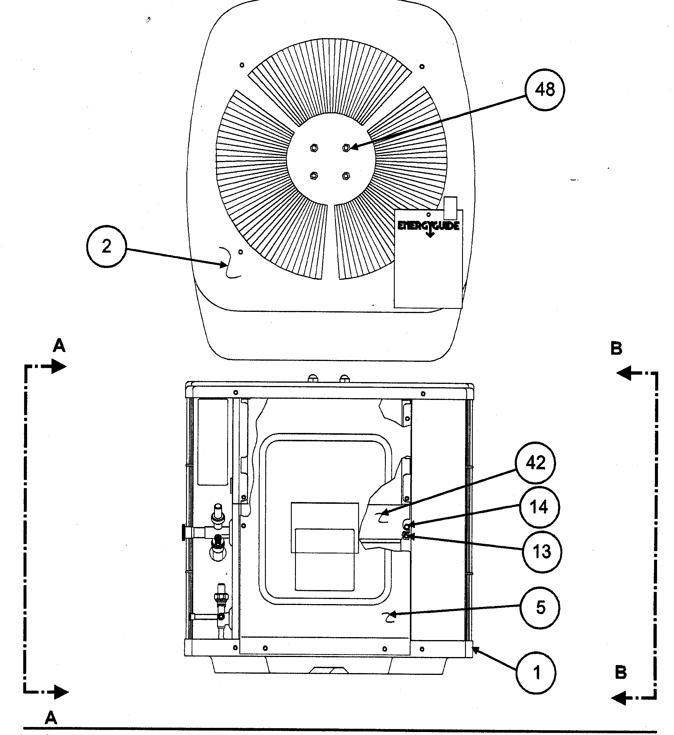 Top view