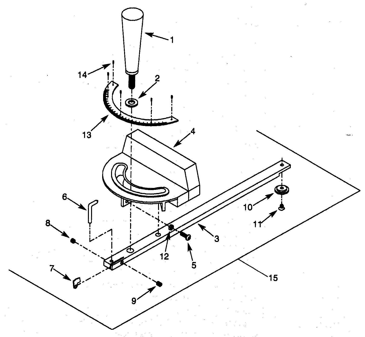 Miter gauge