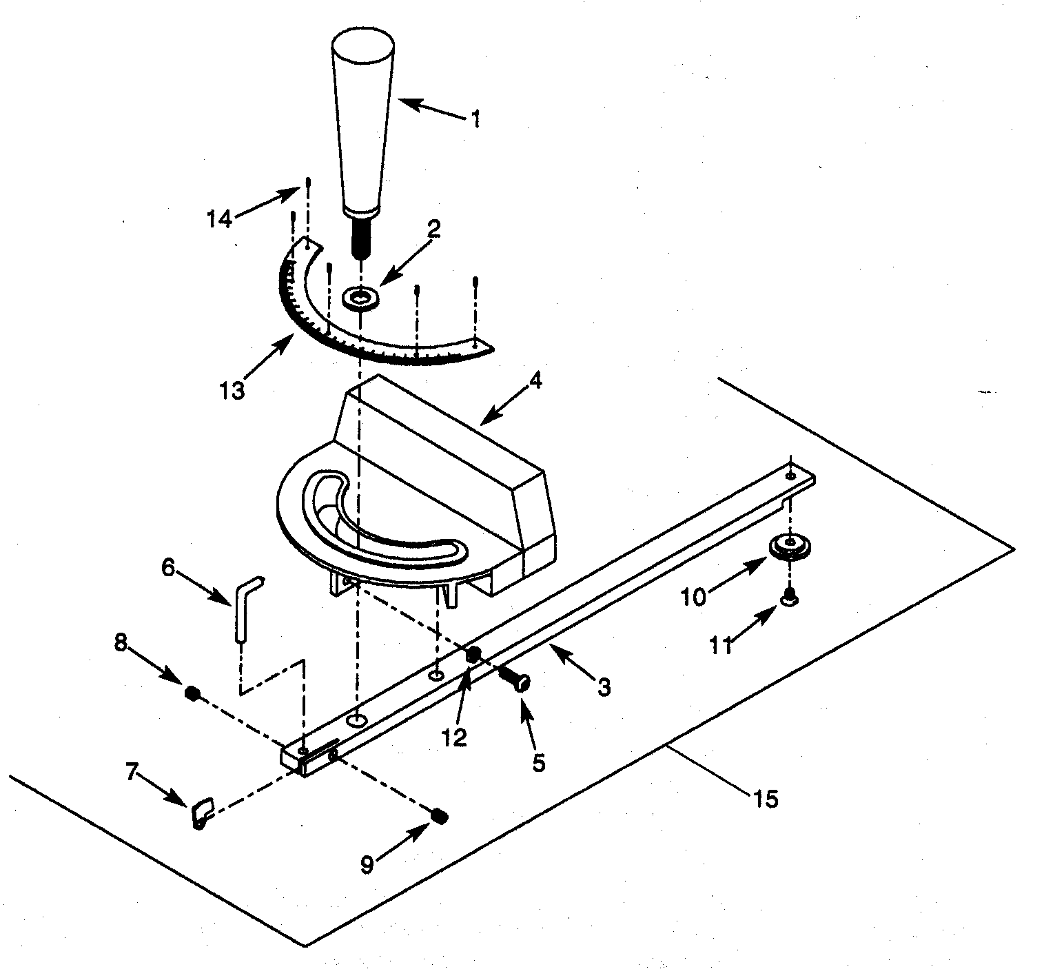 Miter gauge