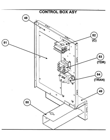 Control box assy