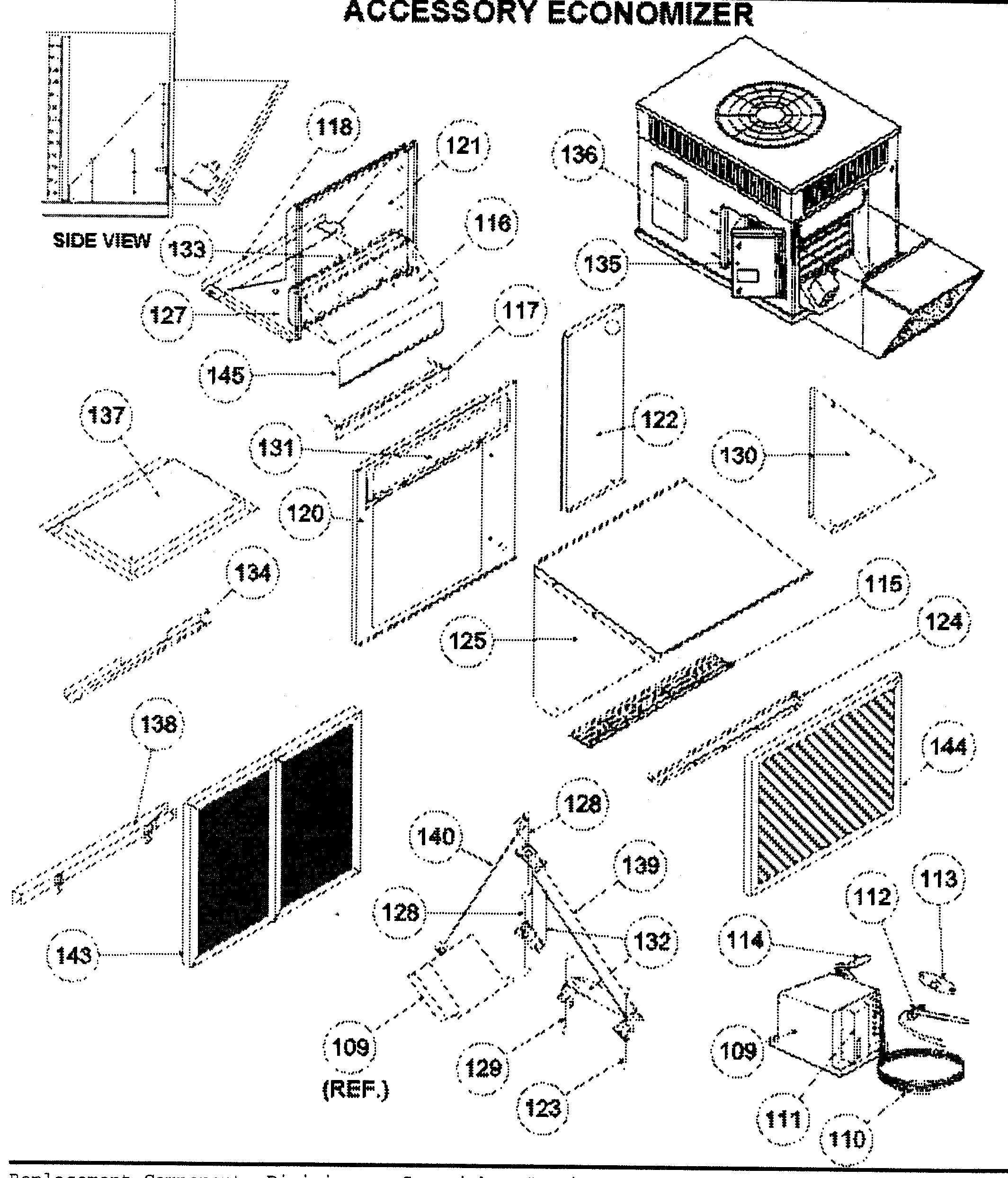 Accessory economizer