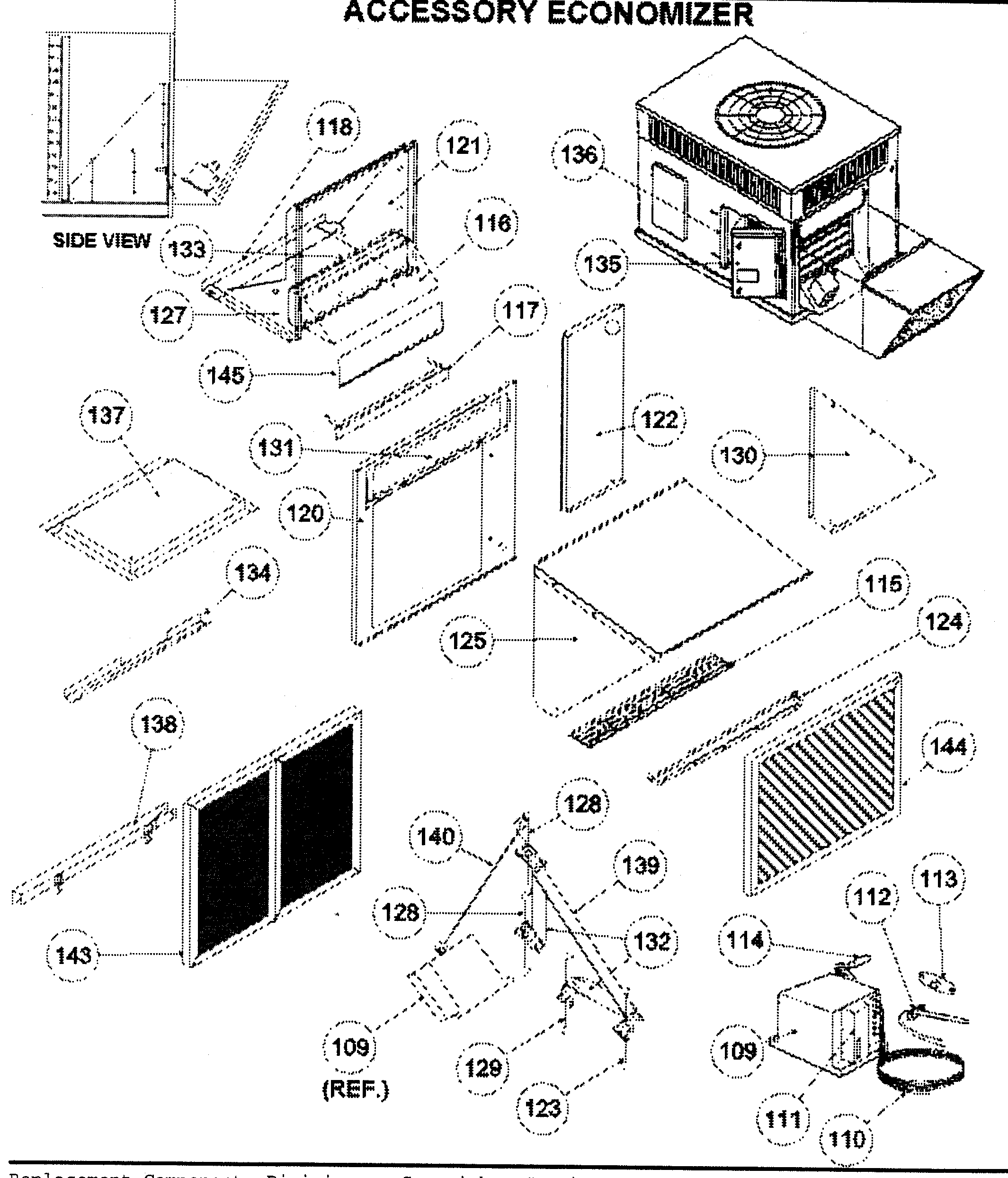 Accessory economizer