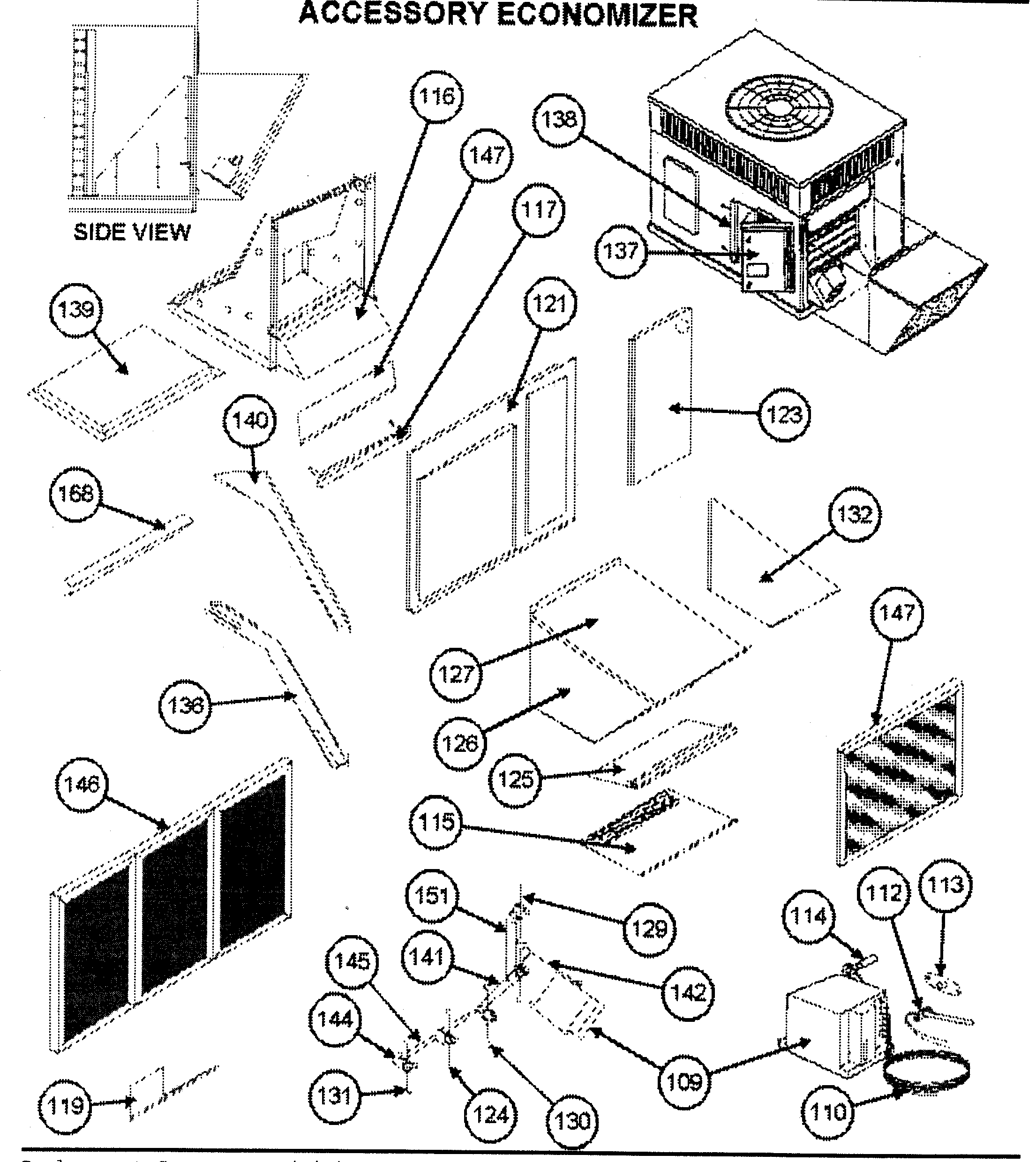 Accessory economizer
