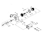 Craftsman 137212030 motor assy diagram