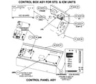 Carrier 48JZ048115300 control box/control panel diagram