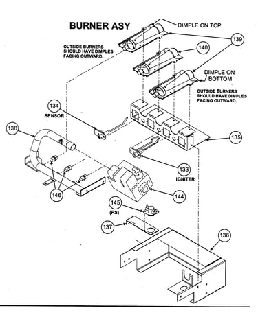 Burner assy