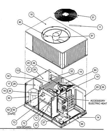 Accessory electric heat