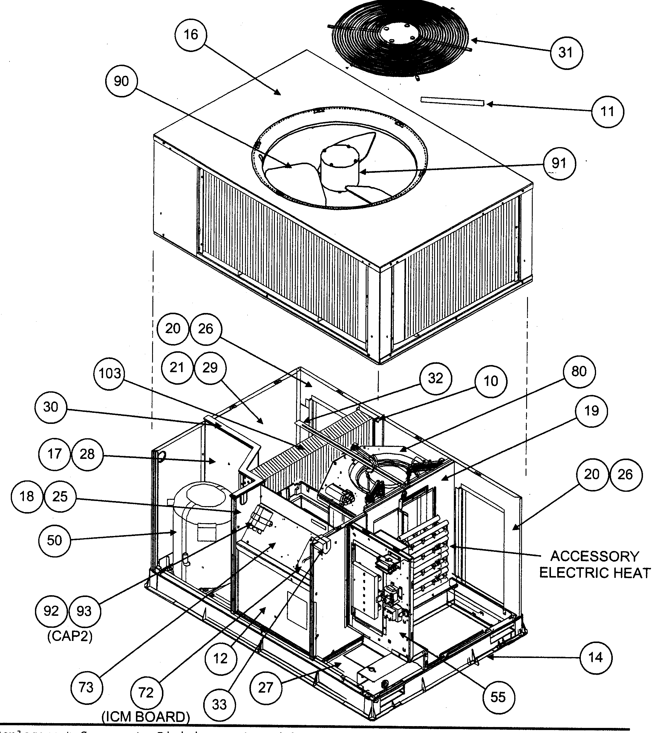 Accessory electric heat