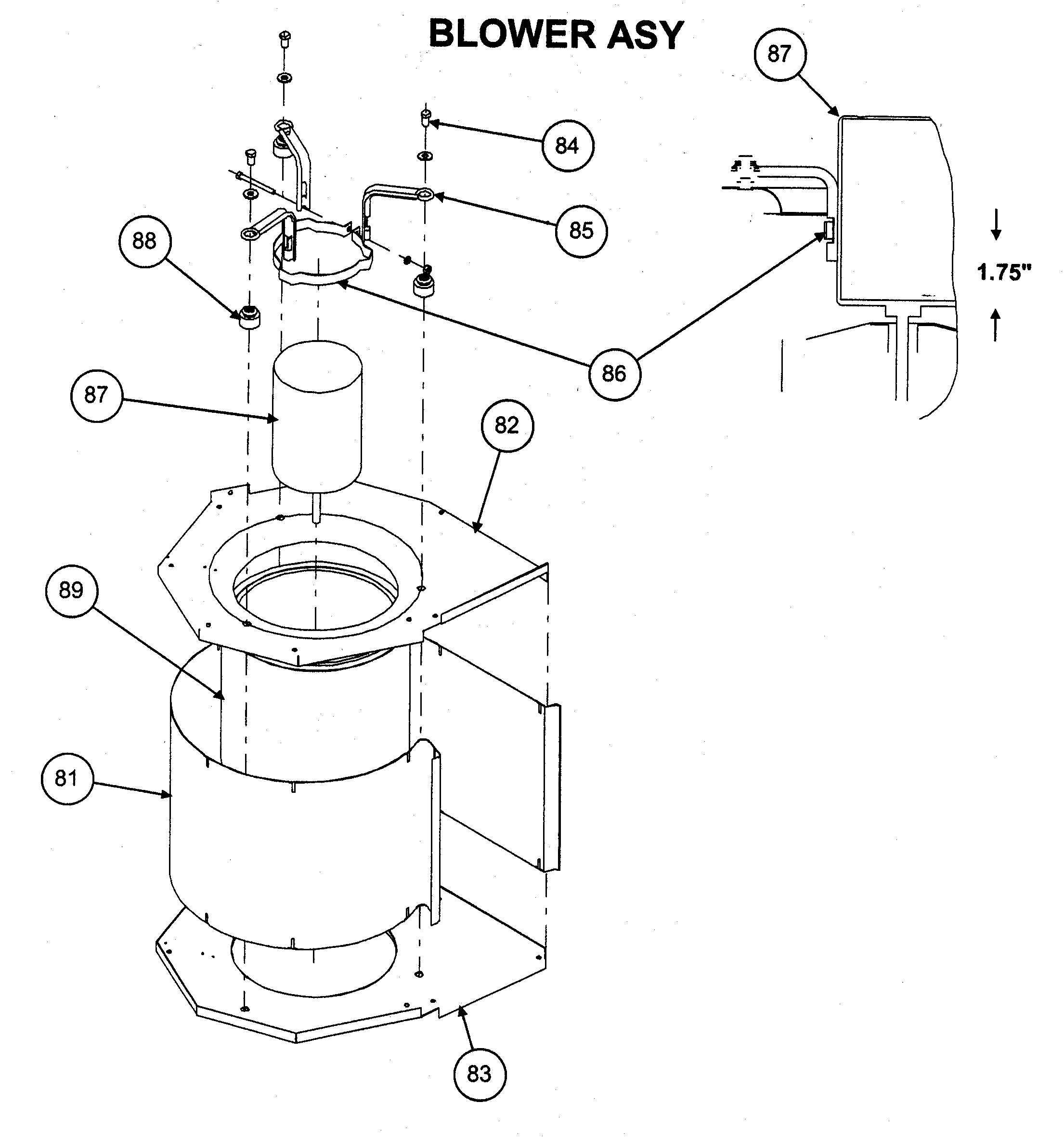 Blower assy