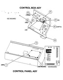 Control box assy/control panel assy
