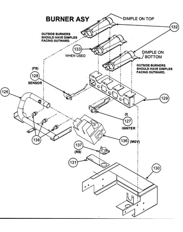 Burner assy