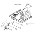 Carrier 48GS060130300 gas section diagram