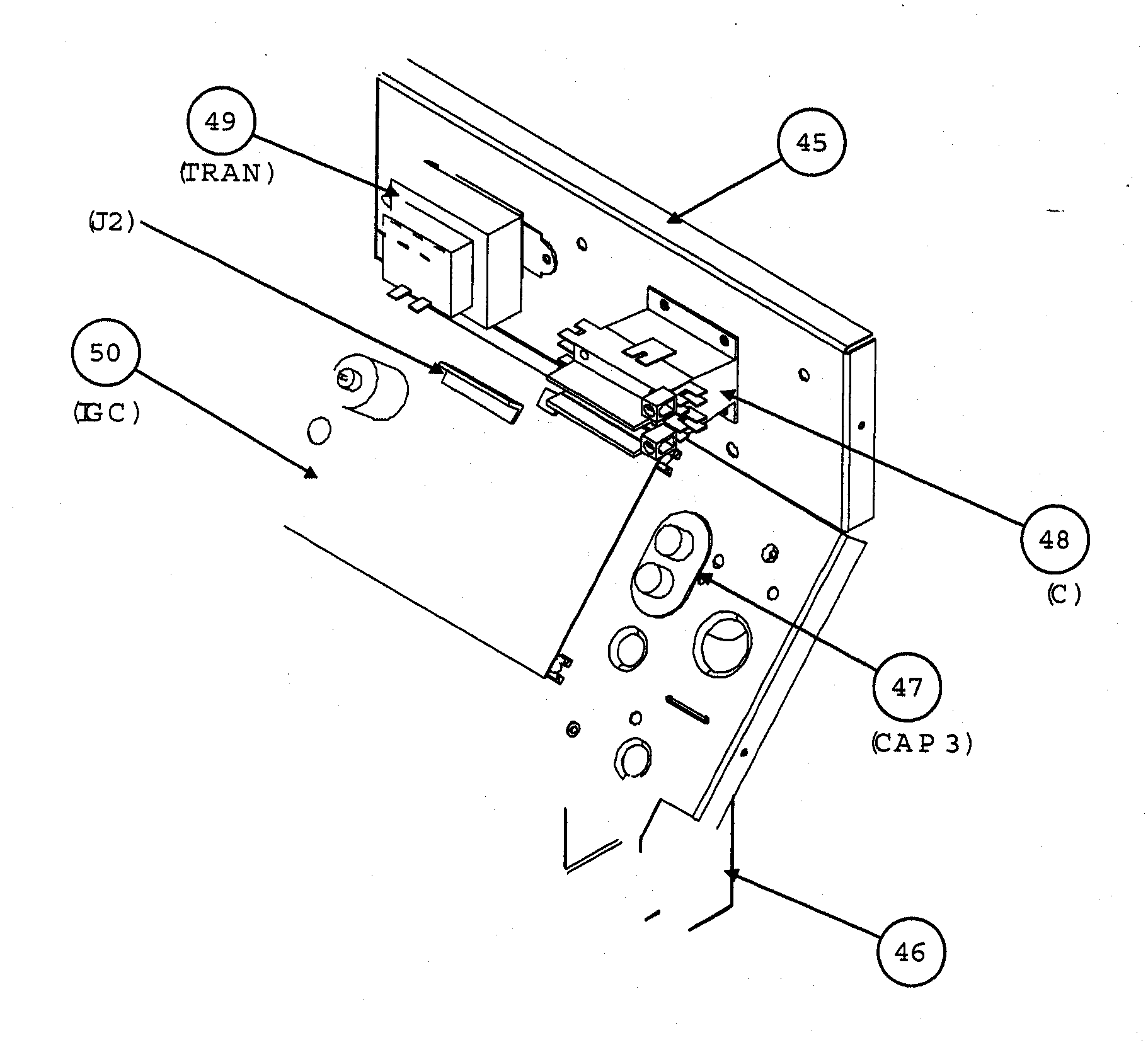 Control box assy