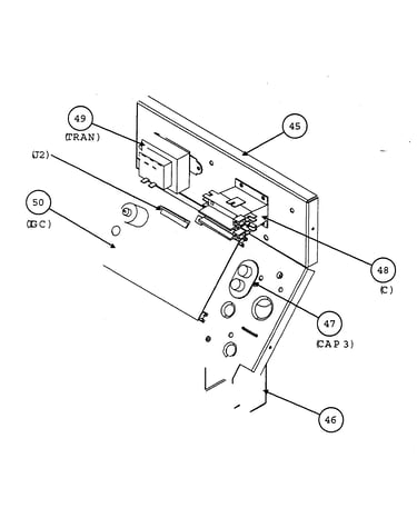 Control box assy