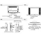 Toshiba 14DLV75 cabinet parts diagram