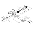 Craftsman 137212090 motor assy diagram