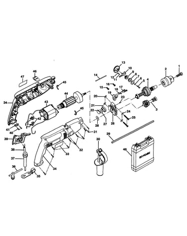 Drill assy