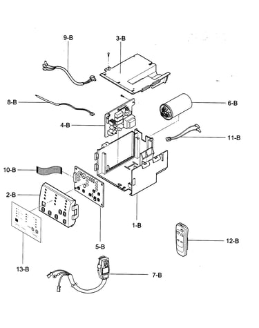 Control box assy