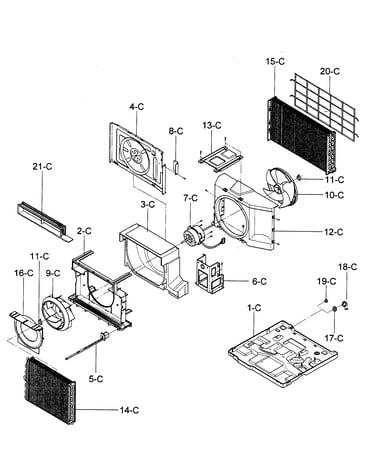 Air handling/cycle parts