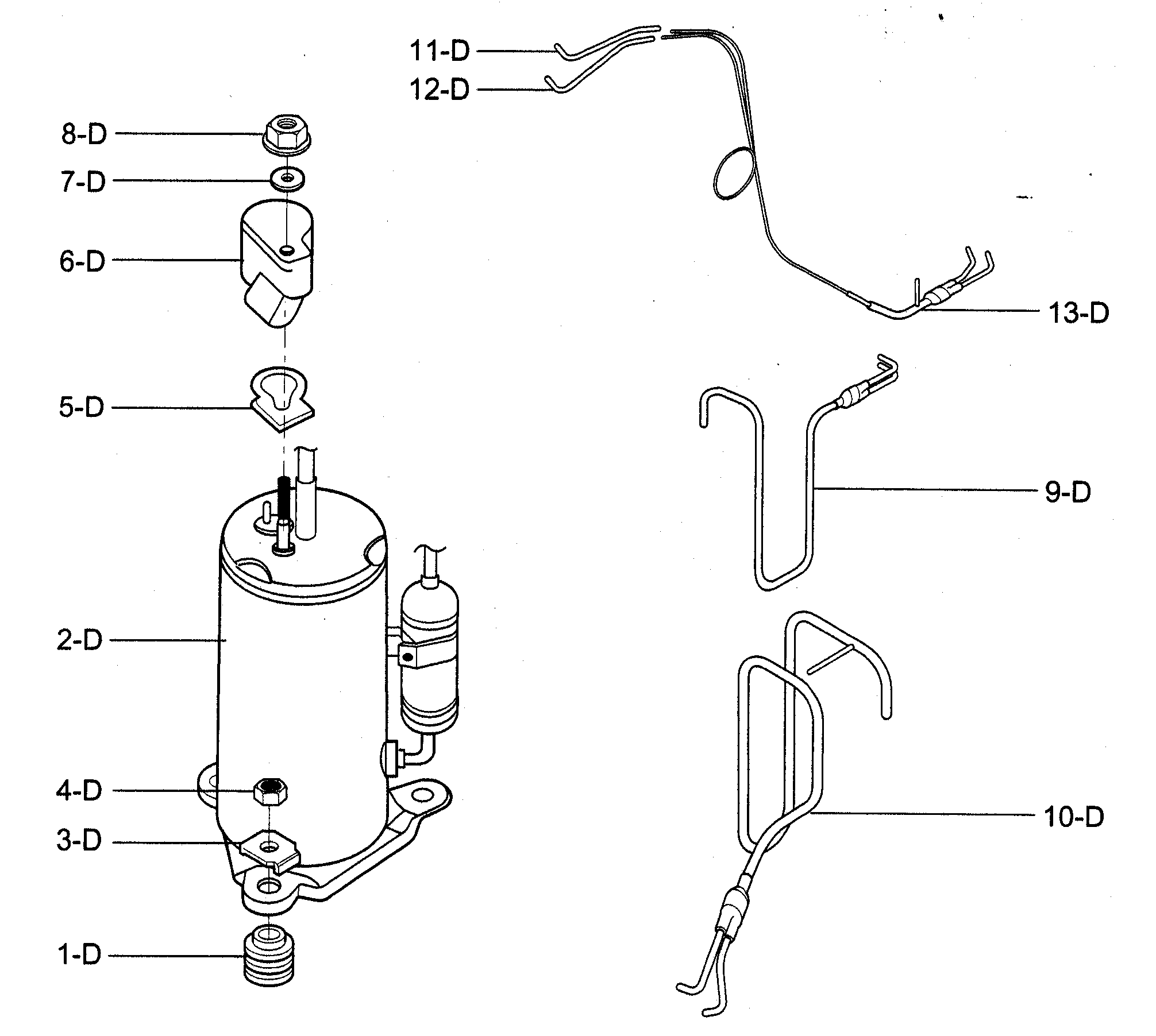 Compressor parts