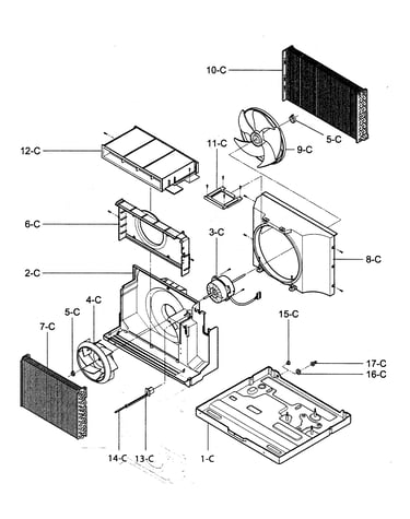 Air handling/cycle parts