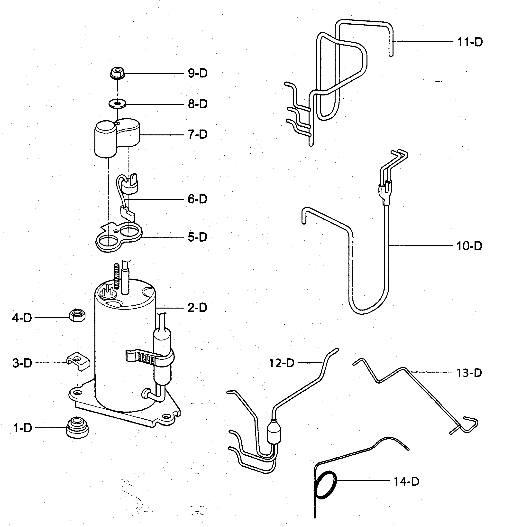 Compressor parts