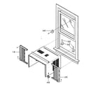 Kenmore 58075081500 installation kit assy diagram