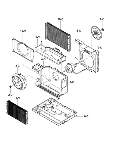 Air handling/cycle parts