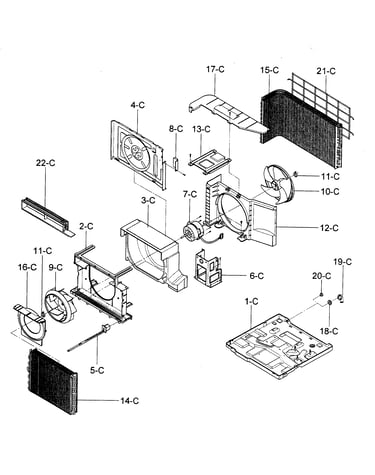 Air handling/cycle parts