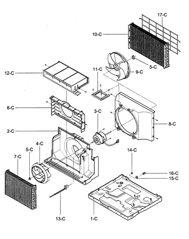 Air handling/cycle parts