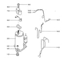 Kenmore 58075101500 compressor parts diagram