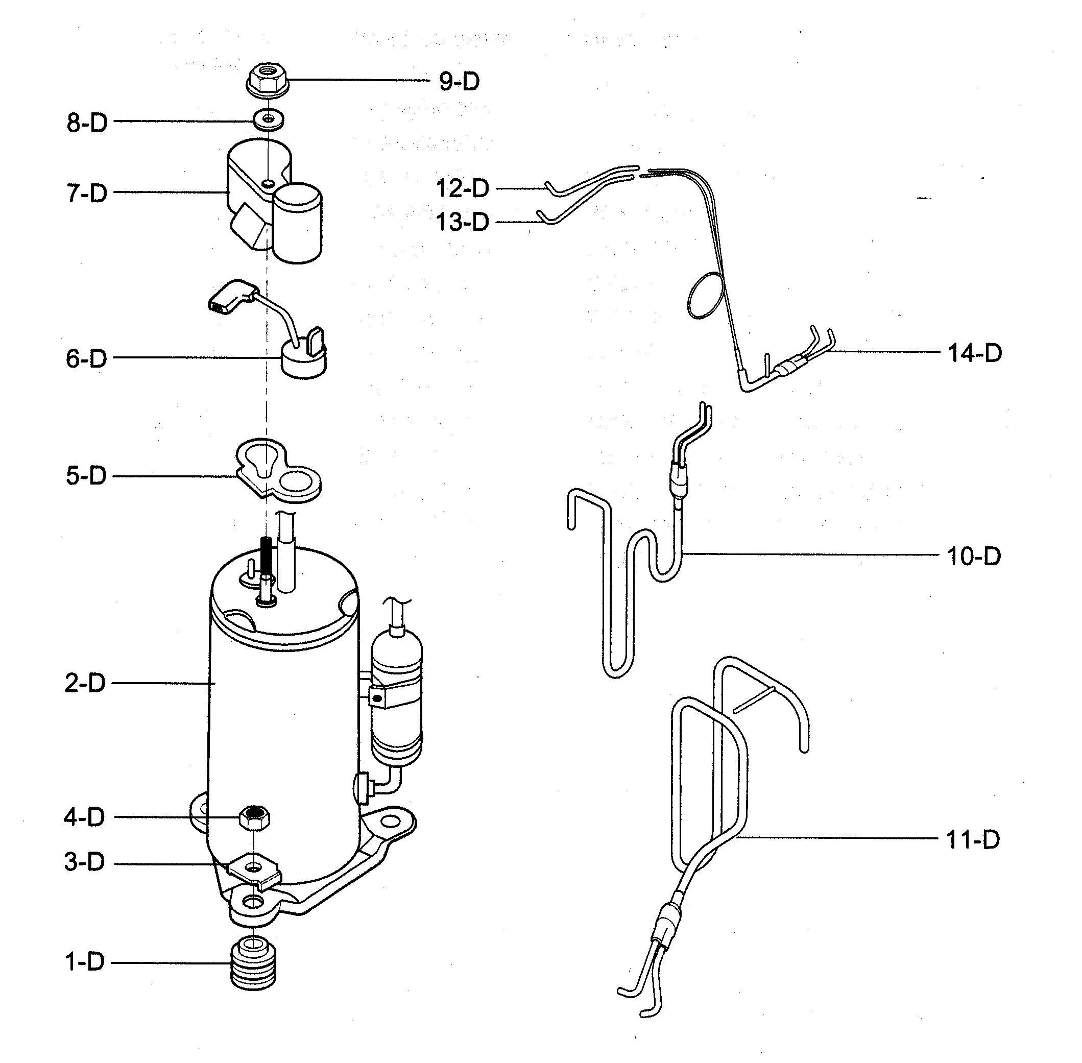 Compressor parts