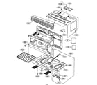 Kenmore 72180404402 oven cavity parts diagram