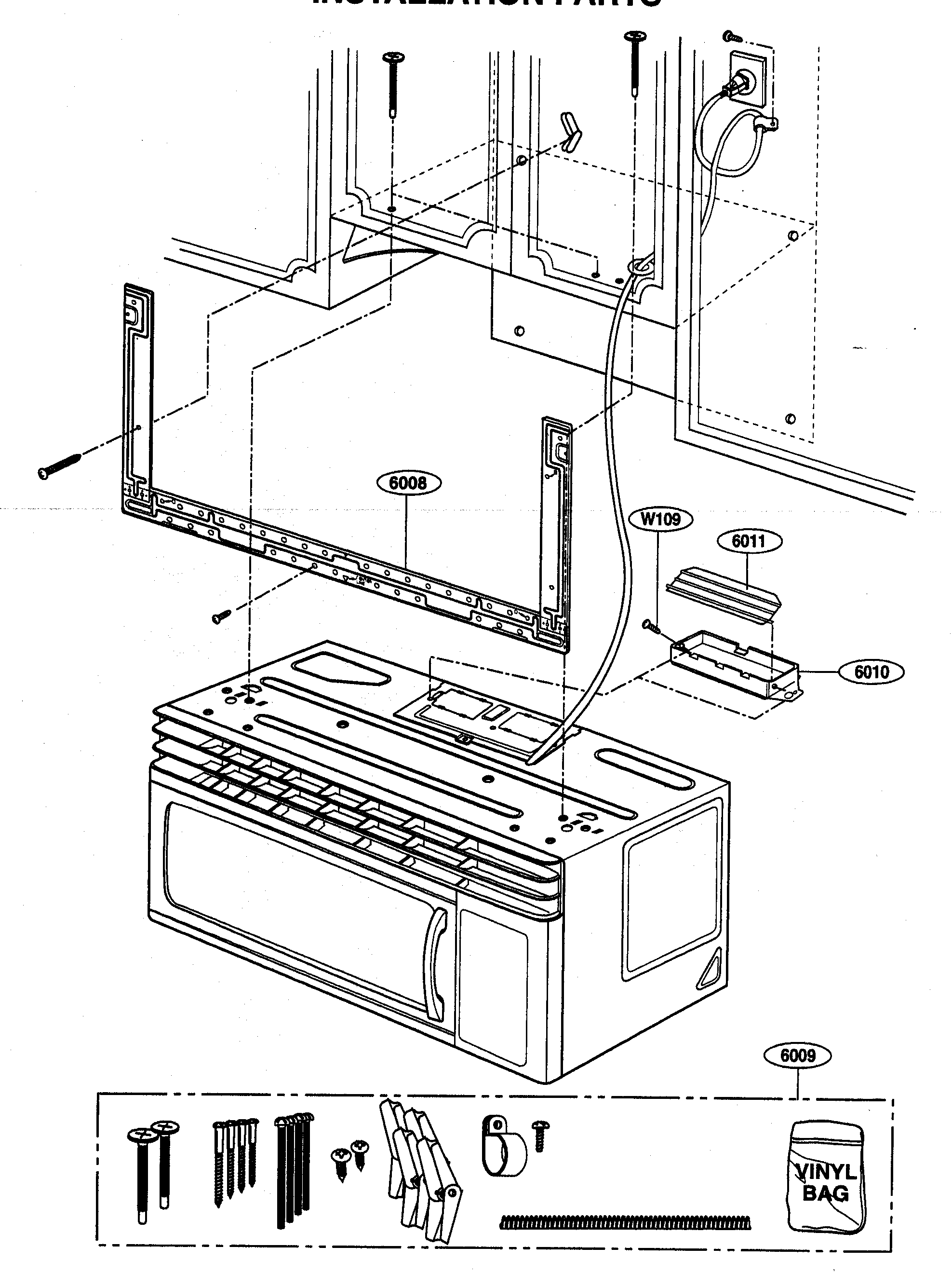 Installation parts