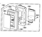 Kenmore 72180594200 controller parts diagram