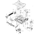 Kenmore 72135820500 nozzle parts diagram
