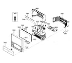 Samsung HCR4245W cabinet parts diagram