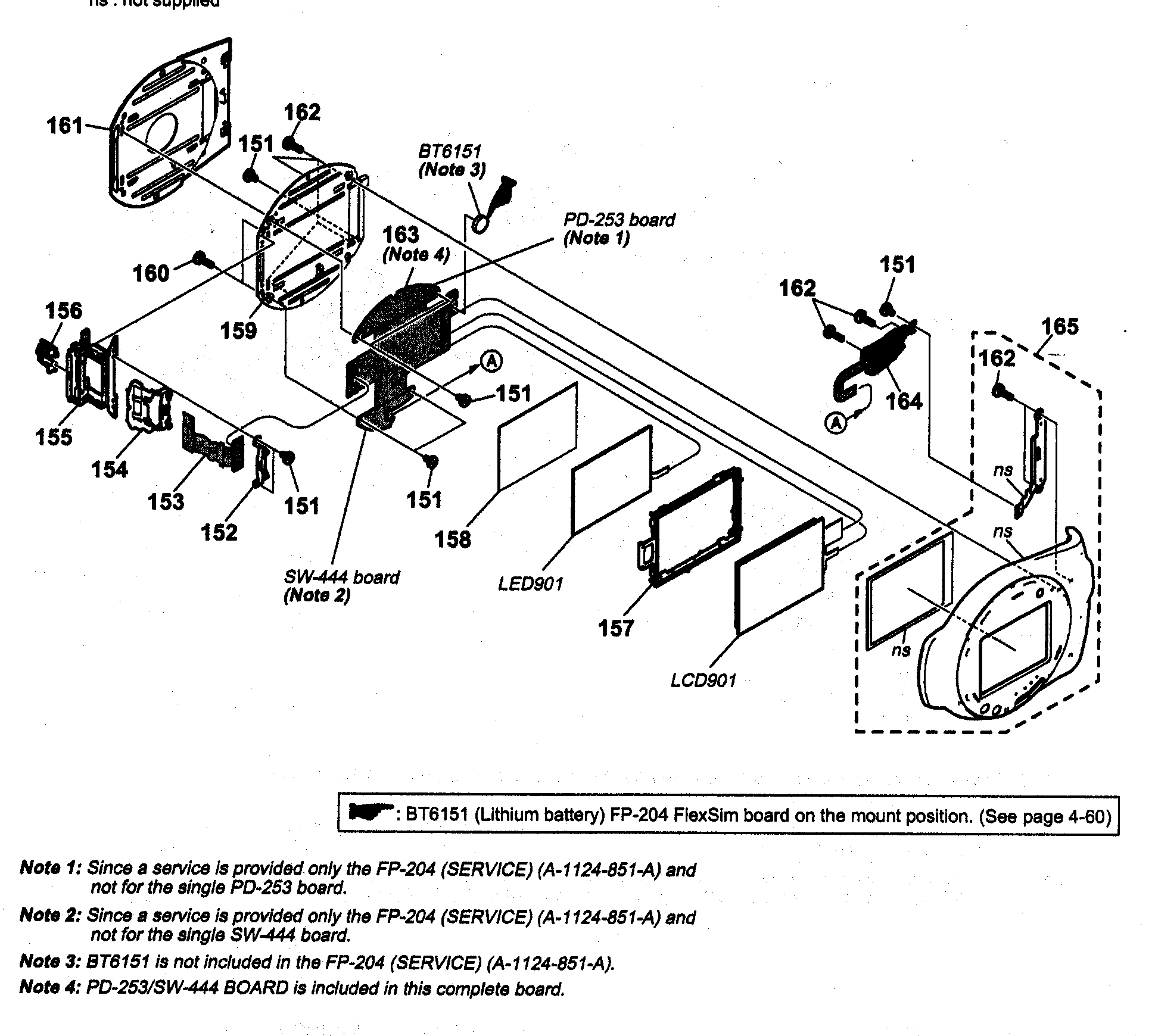 CABINET REAR