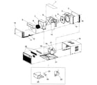 Haier AC183R cabinet parts diagram