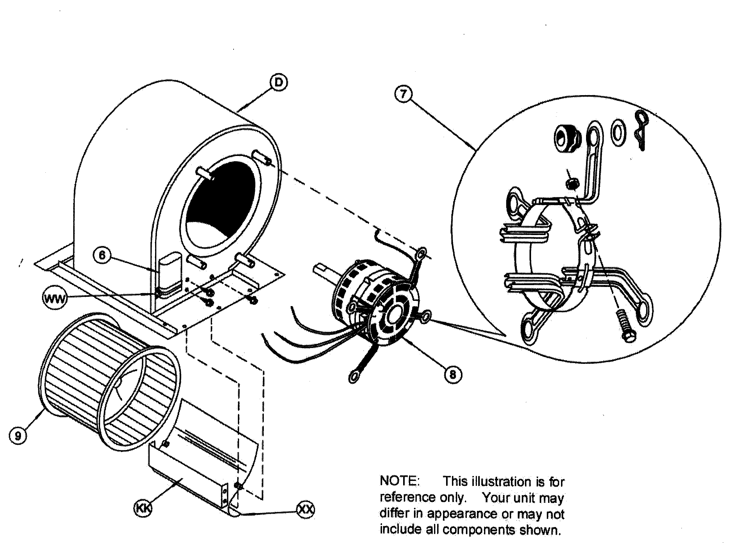 Blower assy