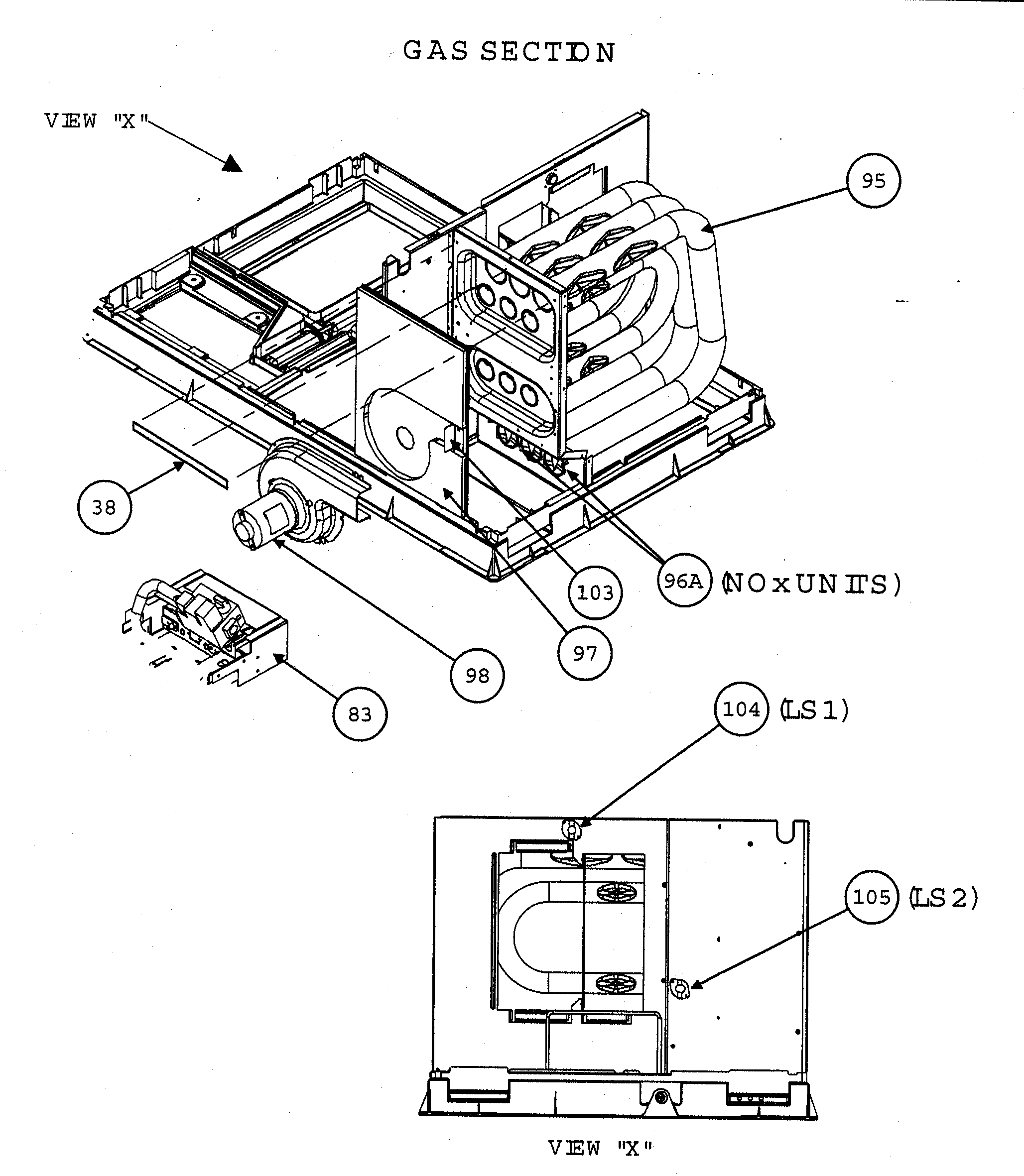 Gas section