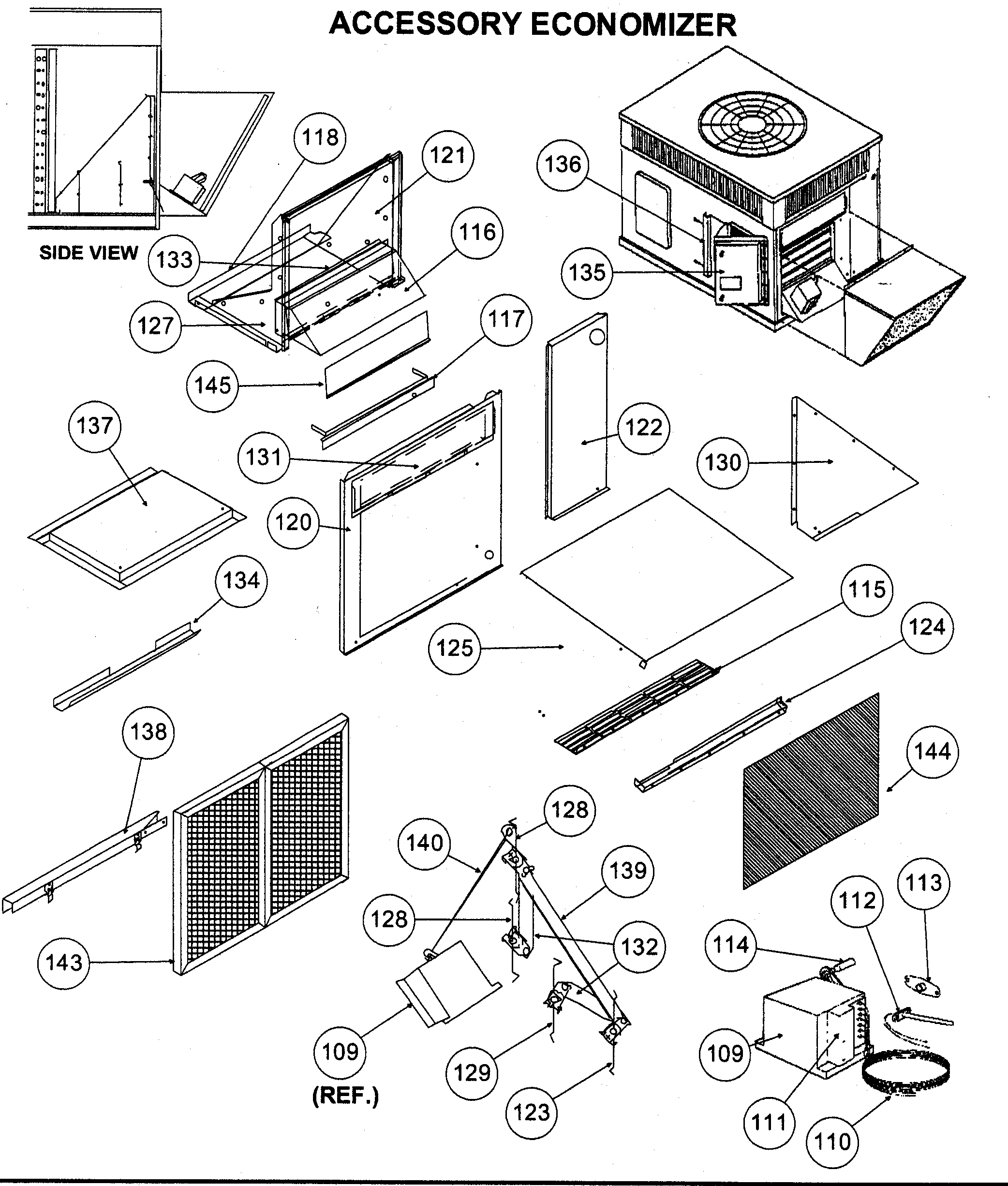 Accessory economizer