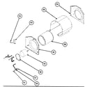 Carrier 50GS024300 blower assy diagram