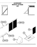 Accessory manual outside air