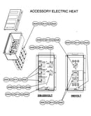 Accessory electric heat