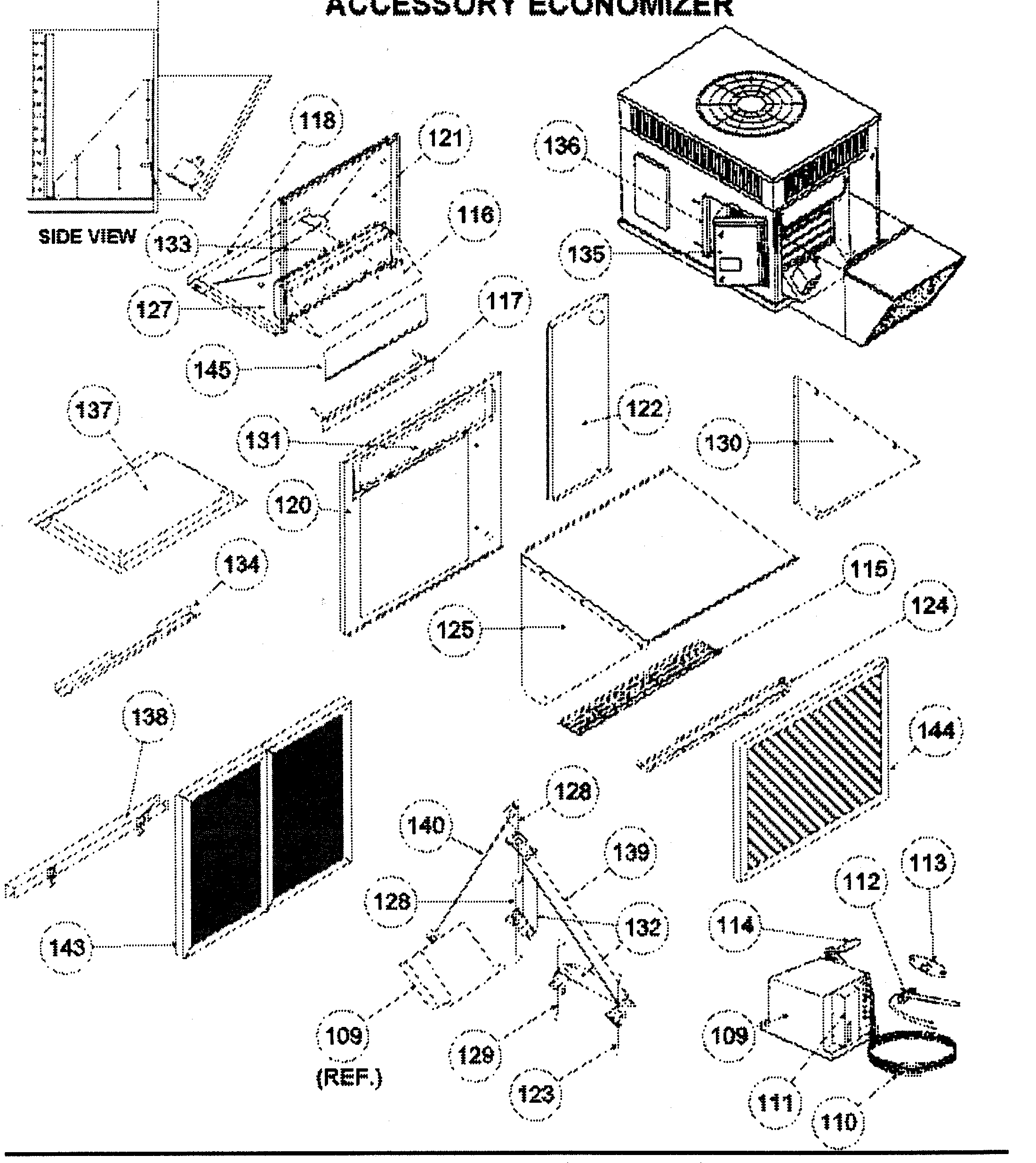 Accessory economizer