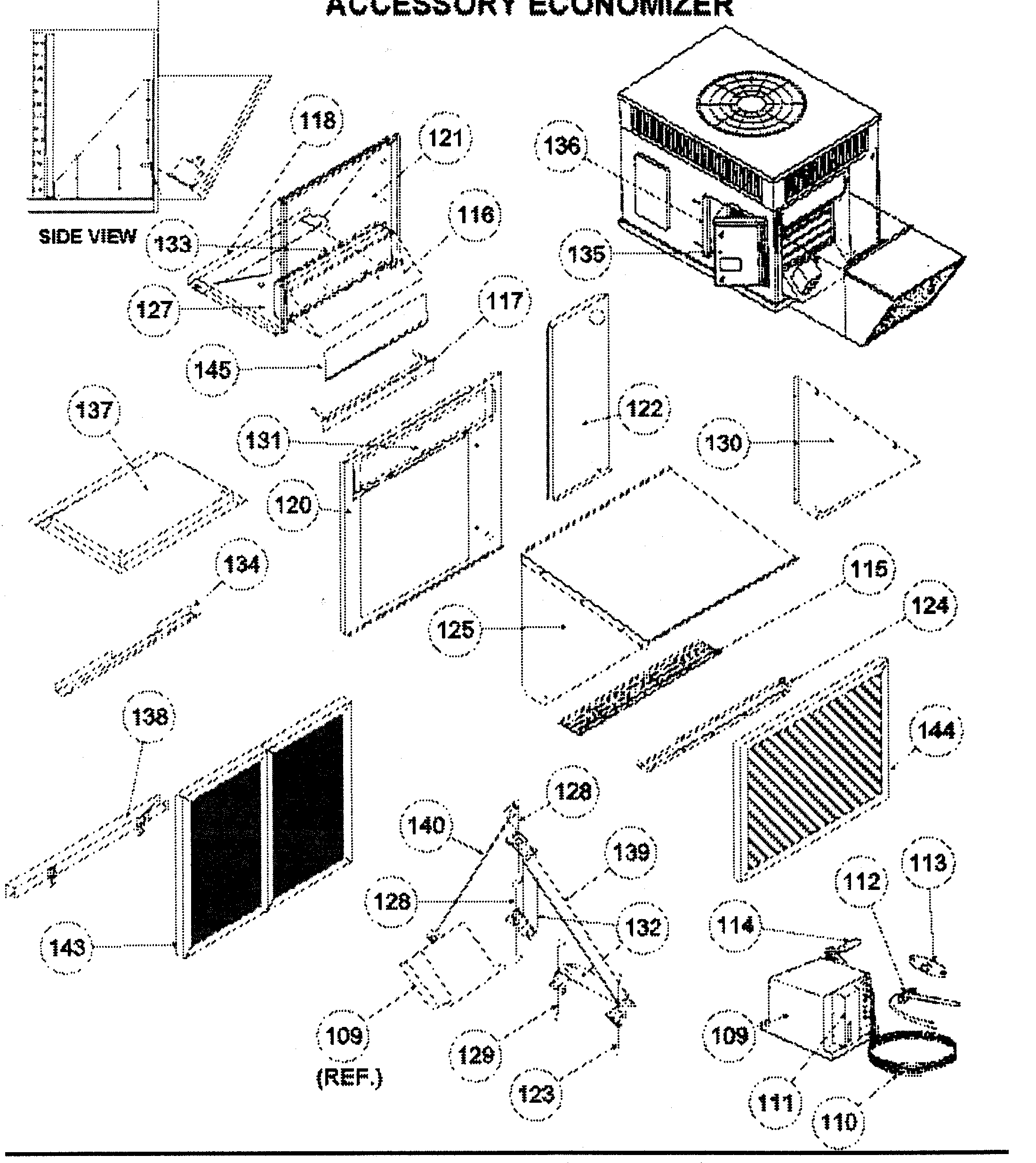 Accessory economizer